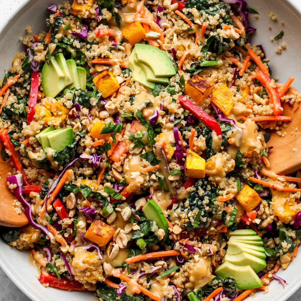 Chili Crunch Quinoa & Butternut Squash: Autumn's Favorite Salad